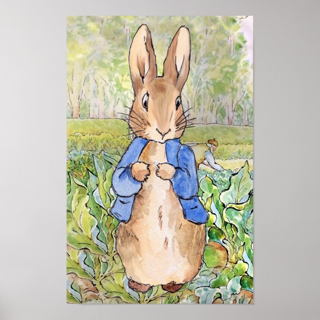 Póster Peter el conejo en el jardín del Sr. Mc Gregor (Frente)