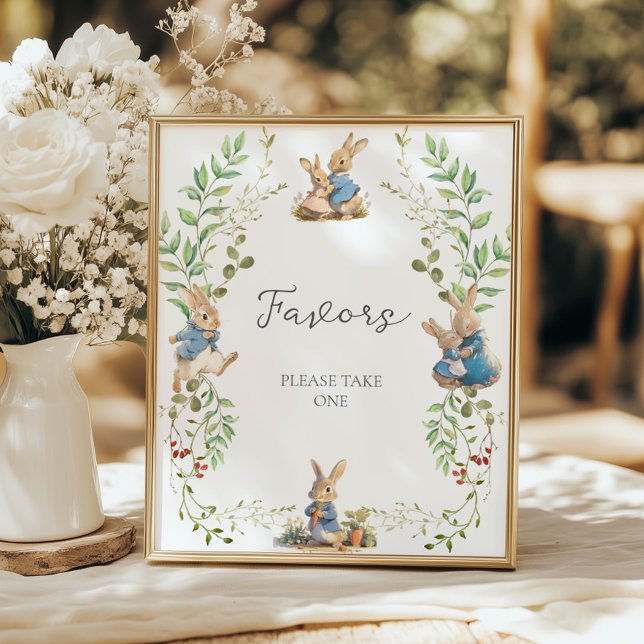 Póster Peter, el género botánico de conejo revela favores (Subido por el creador)