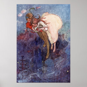 Póster Peter Pan y Wendy de Alice B. Woodward