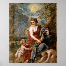 Póster Peter Paul Rubens - Abundance Artwork