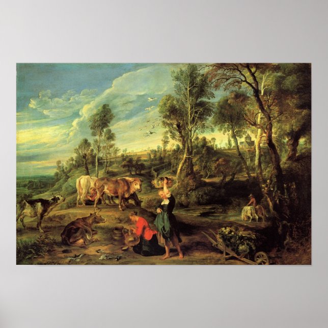 Póster Peter Paul Rubens Art (Frente)