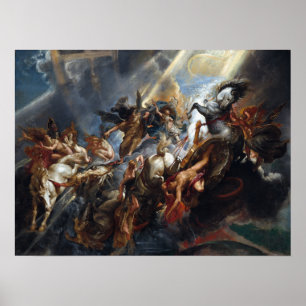 Póster Peter Paul Rubens La caída de Phaeton