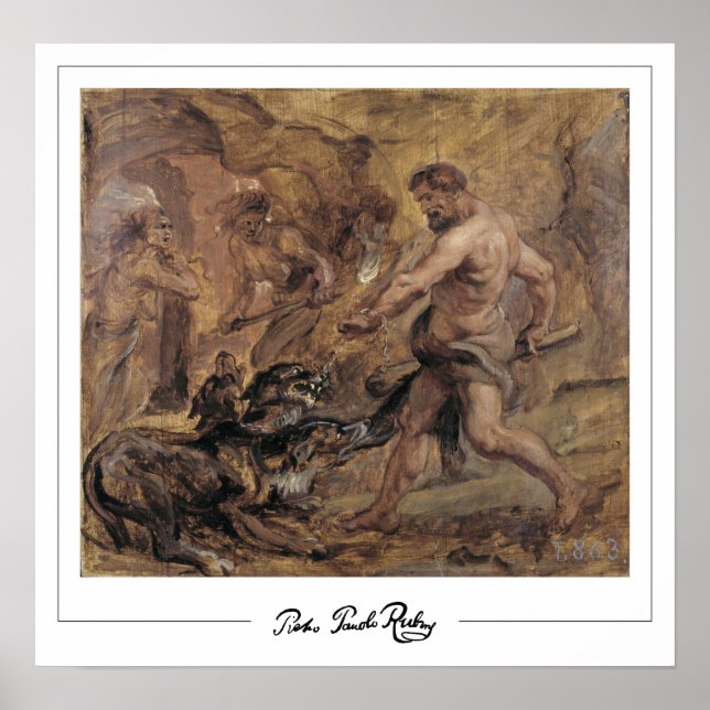 Póster Peter Paul Rubens Zedign Art Poster #196 (Frente)