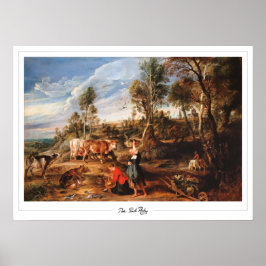 Póster Peter Paul Rubens Zedign Art Poster #2