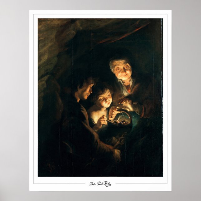 Póster Peter Paul Rubens Zedign Art Poster #20 (Frente)