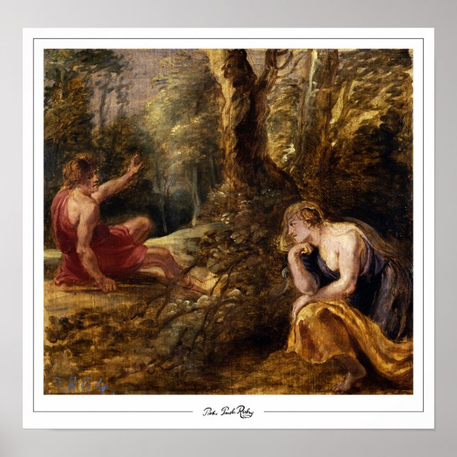 Póster Peter Paul Rubens Zedign Art Poster #210 (Frente)