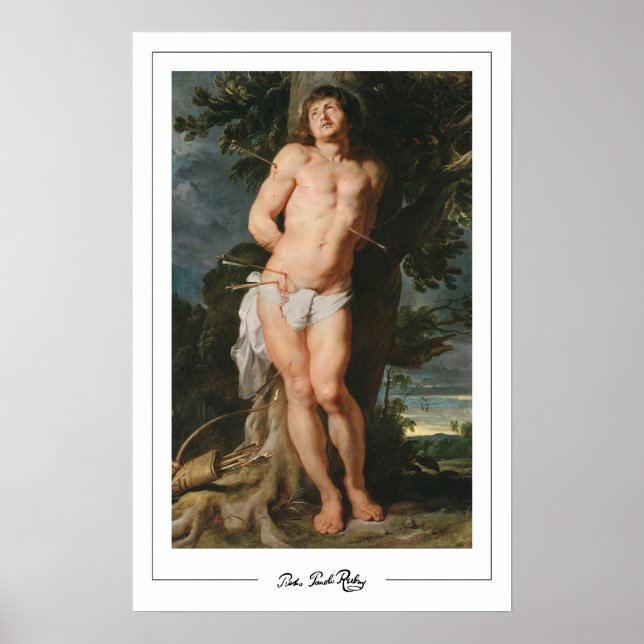 Póster Peter Paul Rubens Zedign Art Poster #294 (Frente)