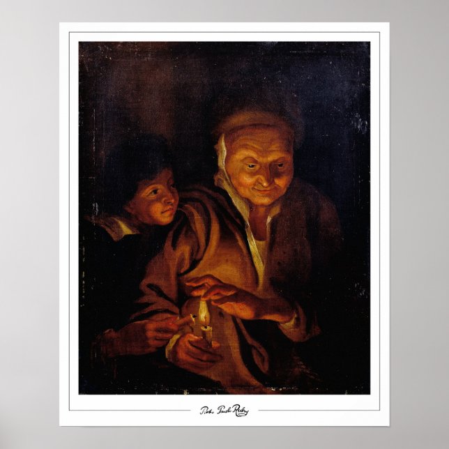 Póster Peter Paul Rubens Zedign Art Poster #32 (Frente)