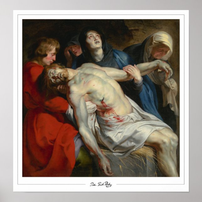 Póster Peter Paul Rubens Zedign Art Poster #5 (Frente)