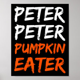 Póster Peter Pumpkin Costume Come Halloween
