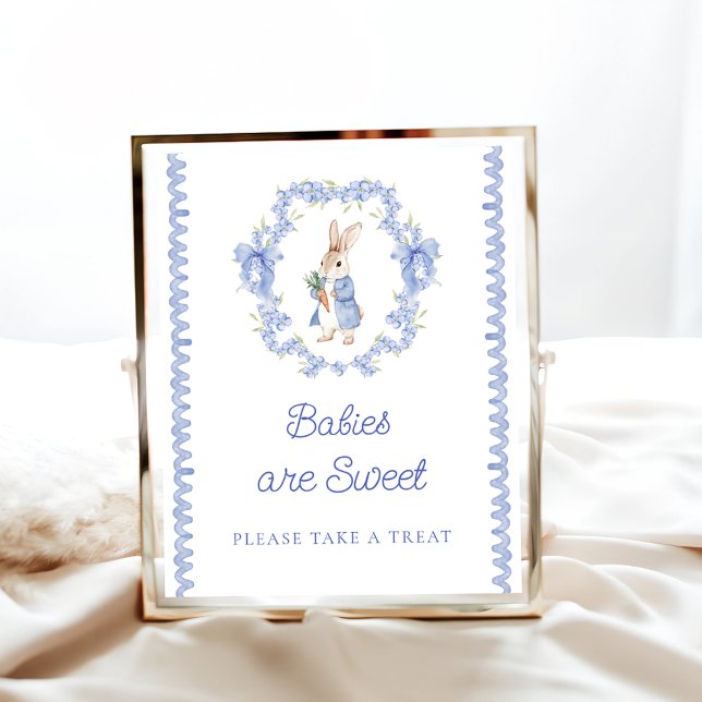 Póster Peter Rabbit Bunny Babies are Sweet Take a Tret (Subido por el creador)