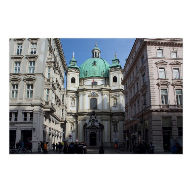 Póster Peterfalche Wien Österreich (Anverso)
