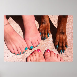 Póster Peticure - Pedicure Spa Day