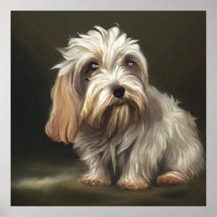 Póster Petit Basset Griffon Vendeen - Retrato de perro