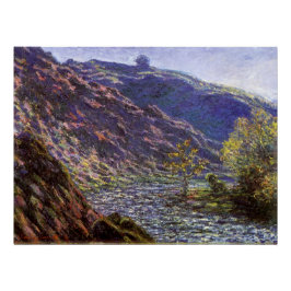 Póster Petite Creuse, luz del sol por Claude Monet