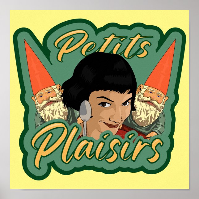 Póster Petits Plaisirs - Amélie Poulain (Frente)