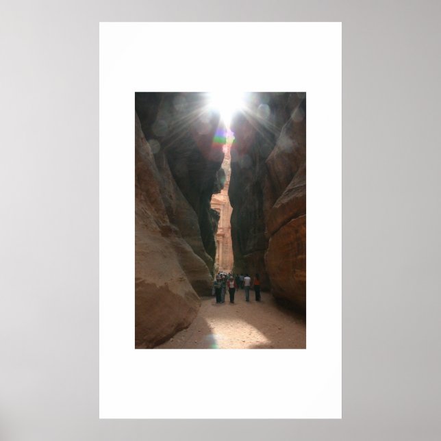 Póster Petra (Jordania) 2006 (Frente)