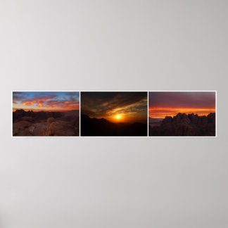 Póster Petra Sunsets