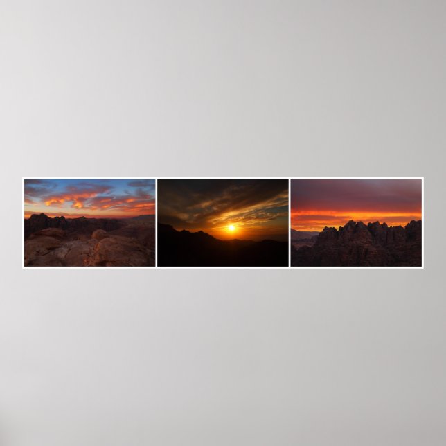 Póster Petra Sunsets (Frente)