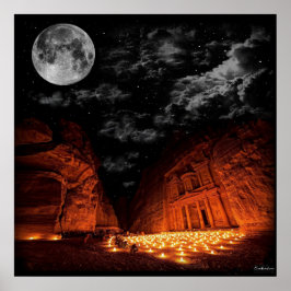 Póster Petra Super Moon