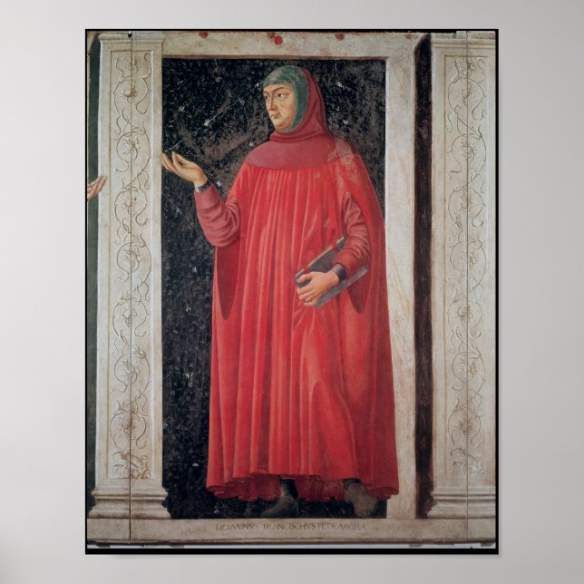 Póster Petrarca de la serie Villa Carducci (Frente)