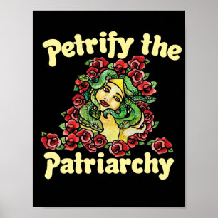 Póster Petrificar la camiseta de manga larga del patriarc