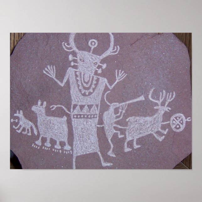 Póster Petroglifo (Frente)