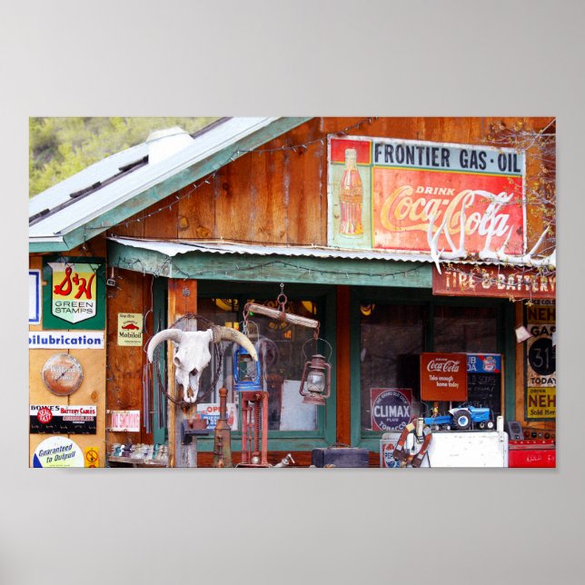 Póster Petróleo y gas fronterizos (Frente)