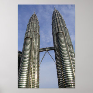 Póster petronas towers kl
