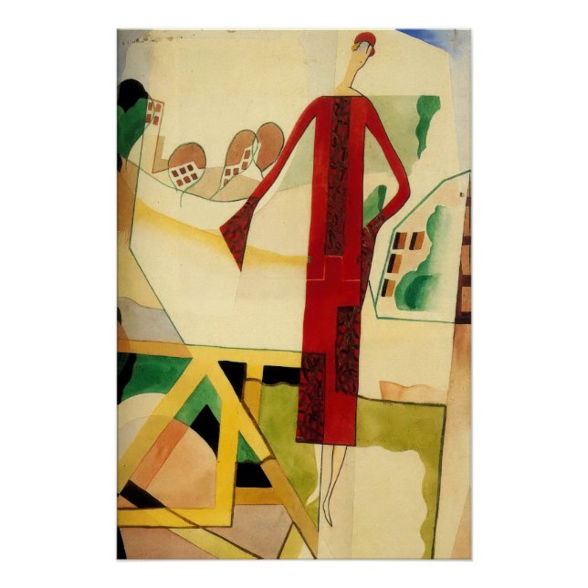 Póster Petrouchka por Rene Magaritte T-Shirt (Anverso)