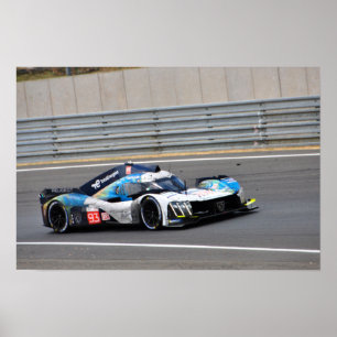 Póster Peugeot 9X8 no93 24 Horas de Le Mans 2023