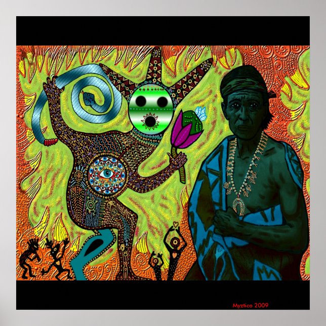 Póster Peyote Healing (poster) (Frente)