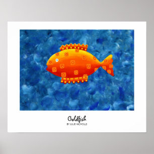 Póster Pez dorado