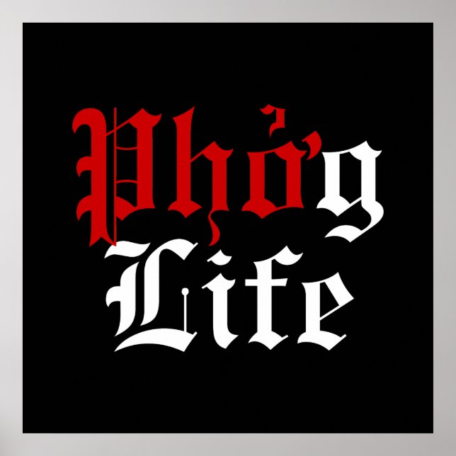 Póster Phở g Life (Frente)