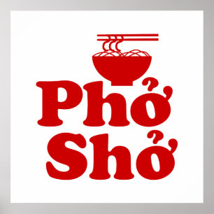 Póster Phở Shở