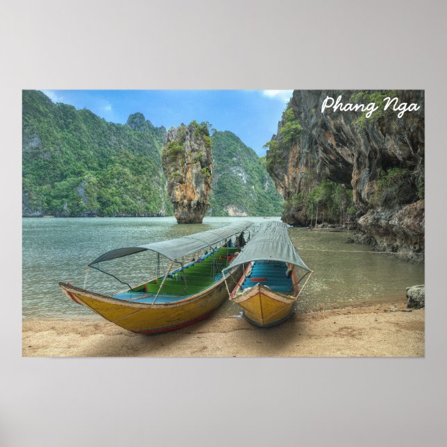 Póster Phang Nga, Tailandia (Frente)