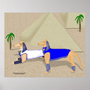 Póster Pharaoh Hounds