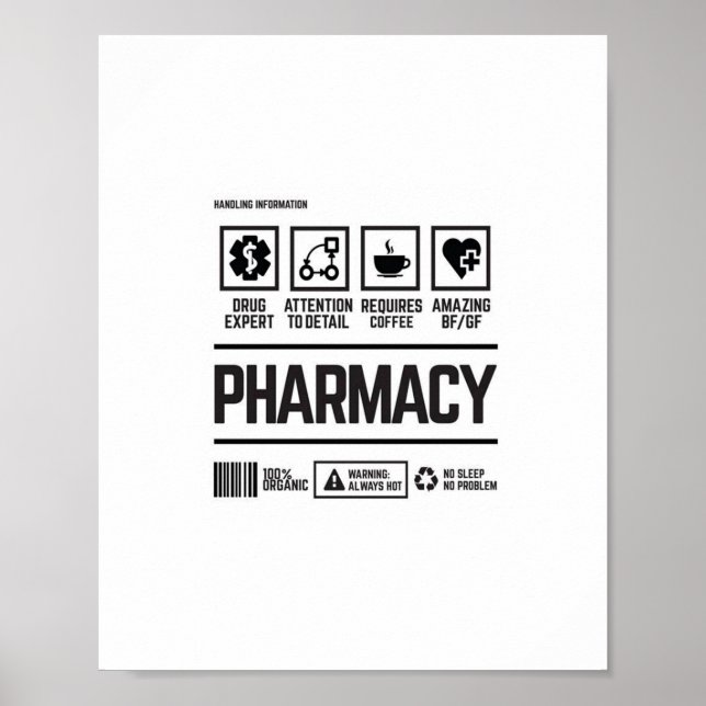 Póster pharmacy (Frente)