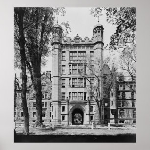 Póster Phelps Hall y Gateway (Universidad de Yale)