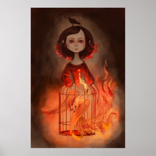 Póster Phenix Girl (Frente)