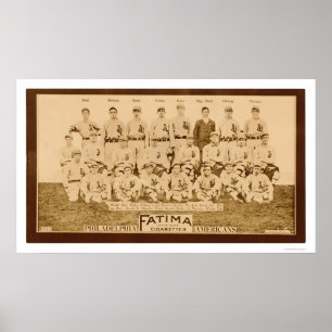 Póster Philadelphia Athletics 1913