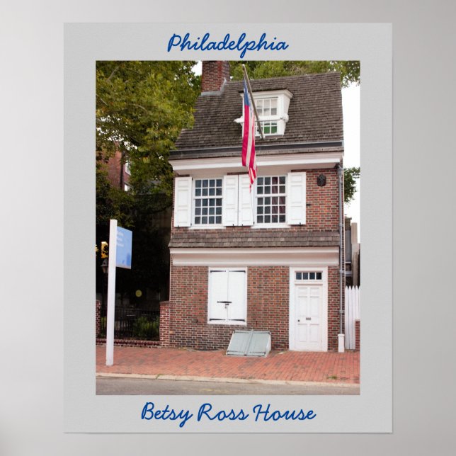 Póster Philadelphia Betsy Ross House Poster (Frente)