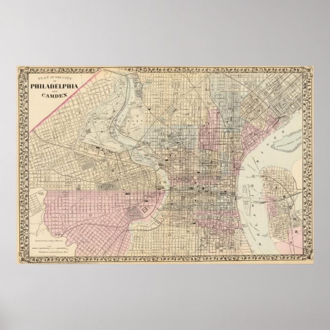 Póster Philadelphia, Camden 2 (Frente)