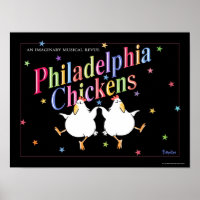 PHILADELPHIA CHICKENS poster de Sandra Boynton