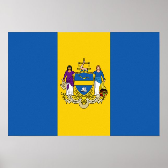 Póster Philadelphia Flag (Frente)