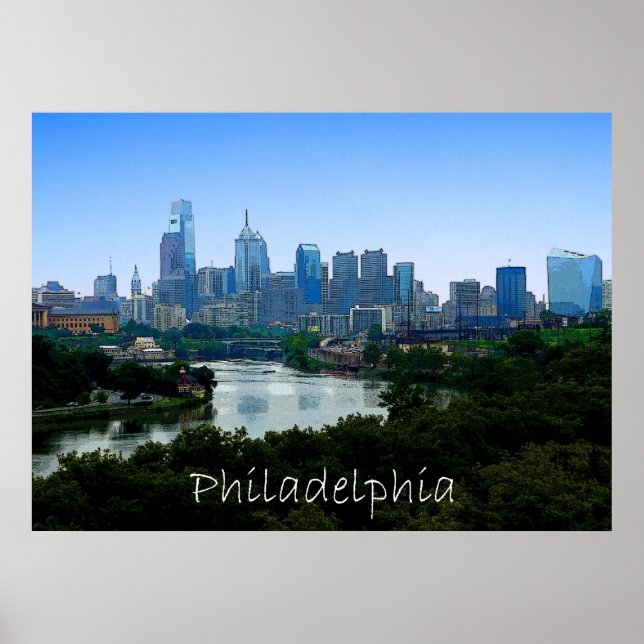 Póster Philadelphia Pa (Frente)