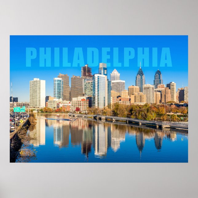 Póster Philadelphia Pennsylvania (Frente)