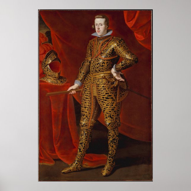 Póster Philip IV En El Desfile Armor (1605-1665) (Frente)