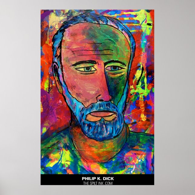 Póster Philip K Dick (Frente)