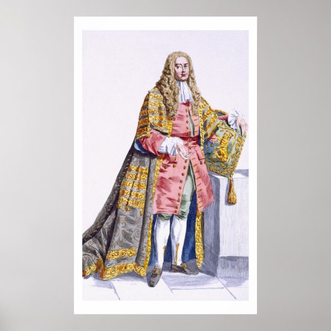 Póster Philip Yorke (1690-1764) Primer Lord Hardwick de (Frente)